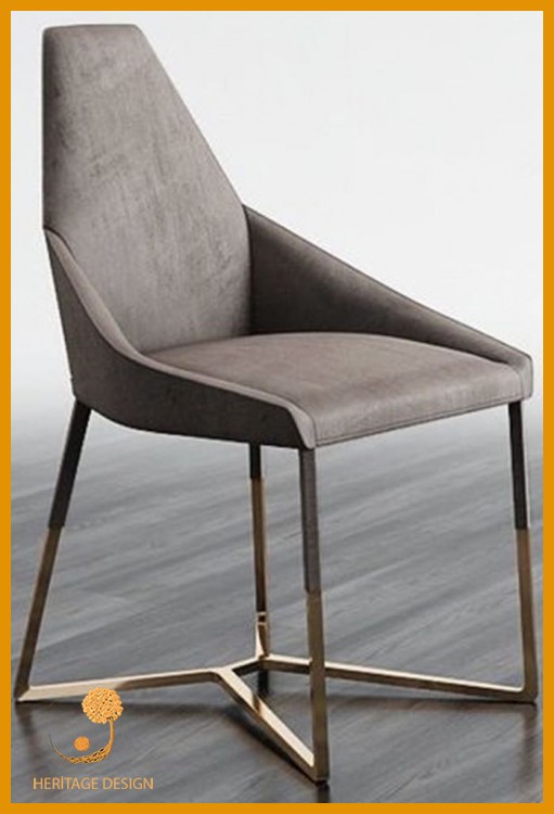 Metal Ayaklı Cafe Berjer Sandalye