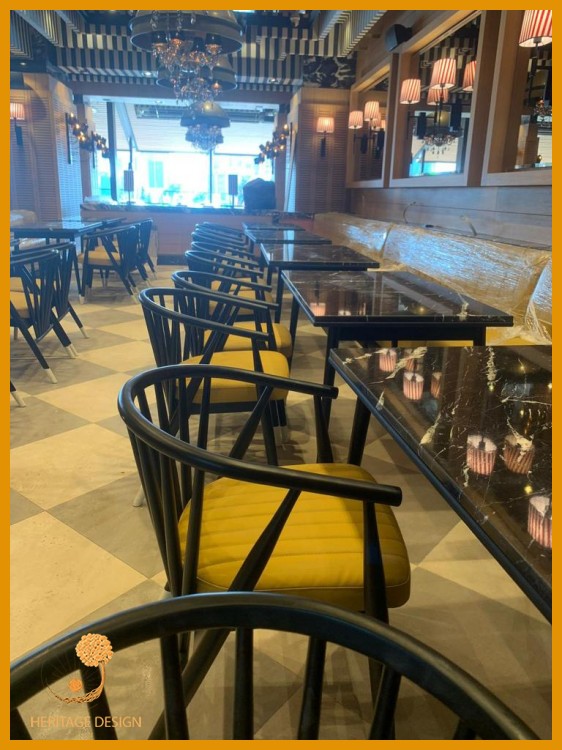 Cafe Ahşap Sandalyesi