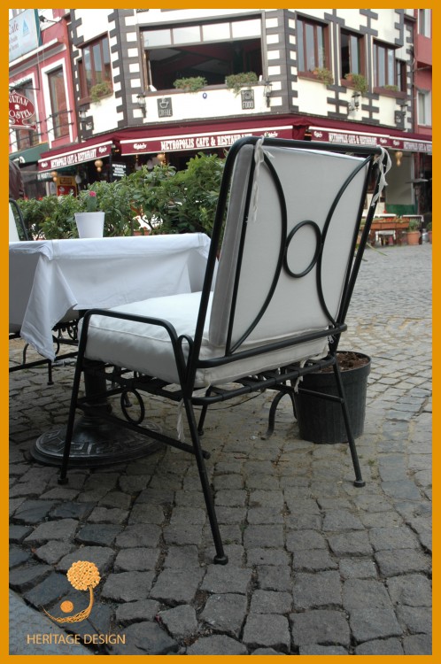 Demir Cafe Sandalyesi