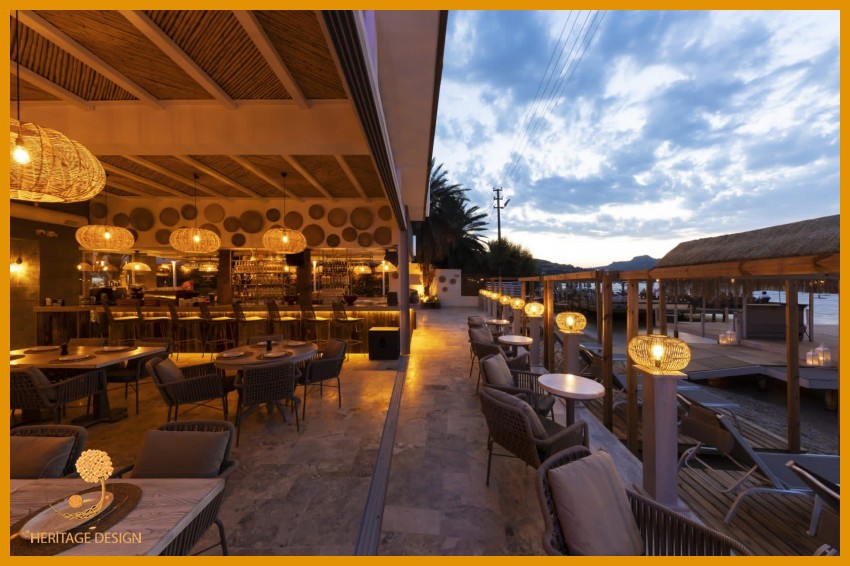 Mimari Otel Restaurant Tasarımı